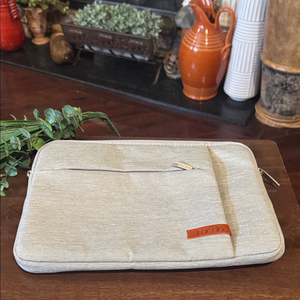 Lacdo 13 inch Laptop Sleeve Case waterproof Canvas MacBook Pro Other Gray